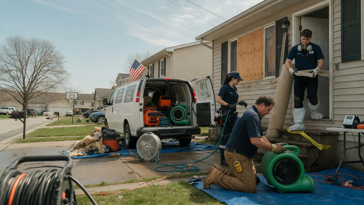 Water Damage Restoration in Burns Flat, OK near me